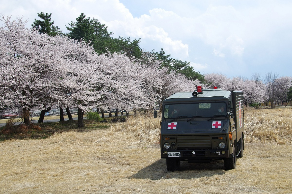 約400本 の桜を観に行こう！　「久留米駐屯地」が桜の一般開放。 - 陸上自衛隊久留米駐屯地を一般開放！　入場料はもちろん無料。