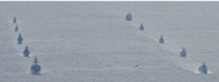 防衛省が、中露艦艇10隻の大隅海峡通過を確認と報告。